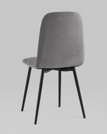 Стул Easy велюр Темно-серый_5